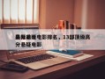最新前十
高分悬疑电影排名，13部顶级高分悬疑电影