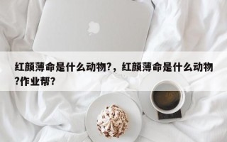 红颜薄命是什么动物?，红颜薄命是什么动物?作业帮？