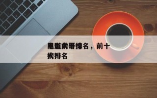 电影前十
黑道大哥排名，前十
黑道大哥惊人排名
榜？