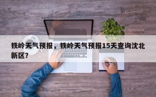 铁岭天气预报，铁岭天气预报15天查询沈北新区？