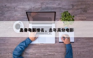 上半年前十
高分电影排名，去年高分电影