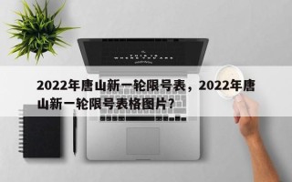 2022年唐山新一轮限号表，2022年唐山新一轮限号表格图片？