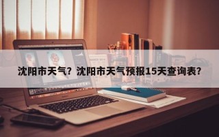 沈阳市天气？沈阳市天气预报15天查询表？
