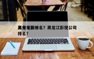 黑龙江前十
高分电影排名？黑龙江影视公司排名？