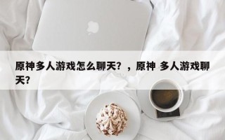 原神多人游戏怎么聊天？，原神 多人游戏聊天？