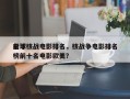 前十
全球核战电影排名，核战争电影排名
榜前十名电影欧美？