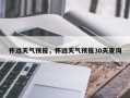 怀远天气预报，怀远天气预报30天查询