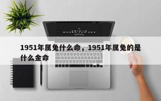 1951年属兔什么命，1951年属兔的是什么金命