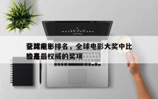 全球前十
获奖电影排名，全球电影大奖中比较高
也是最权威的奖项
