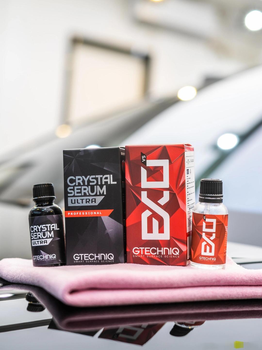 德国的Gtechniq镀晶产品如何正确施工【施工几日后方可洗车】